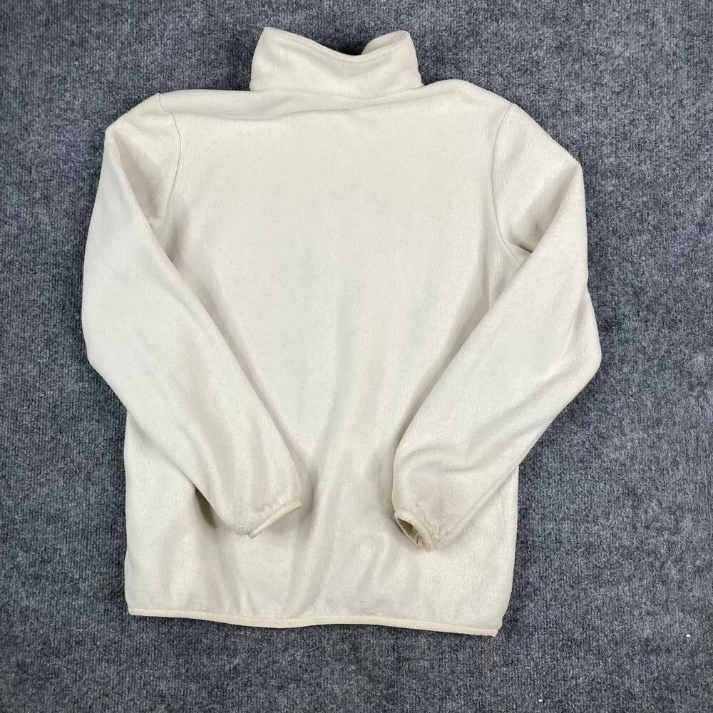 The North Face‎ Jacket Boys XL Cream Fleece Full Zip Outdoor